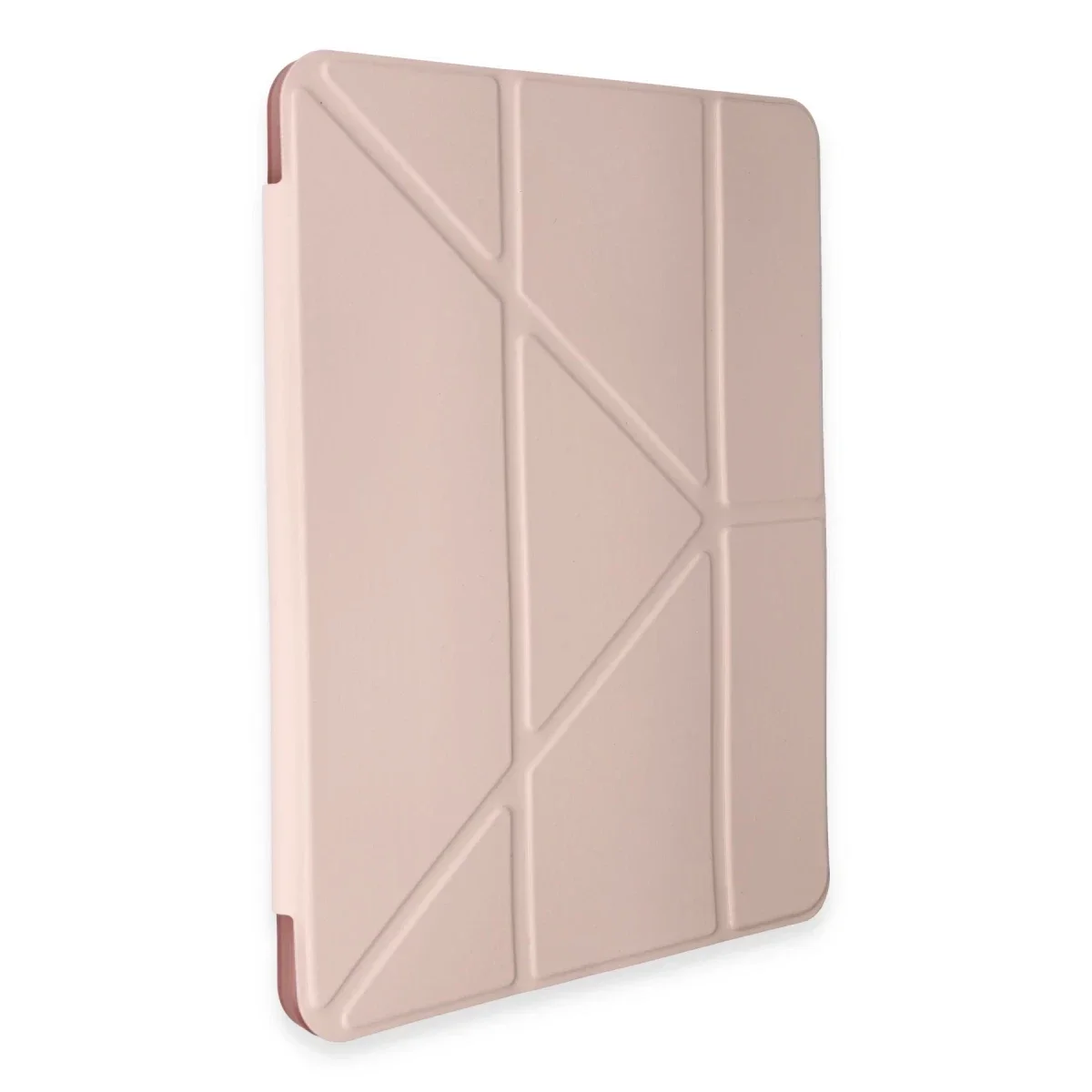 Huawei Honor Pad V9 Kılıf Kalemlikli Mars Tablet Kılıfı - Rose Gold