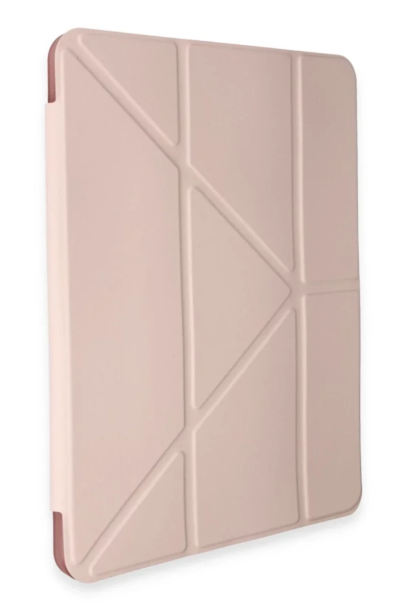 Huawei Honor Pad V9 Kılıf Kalemlikli Mars Tablet Kılıfı - Rose Gold