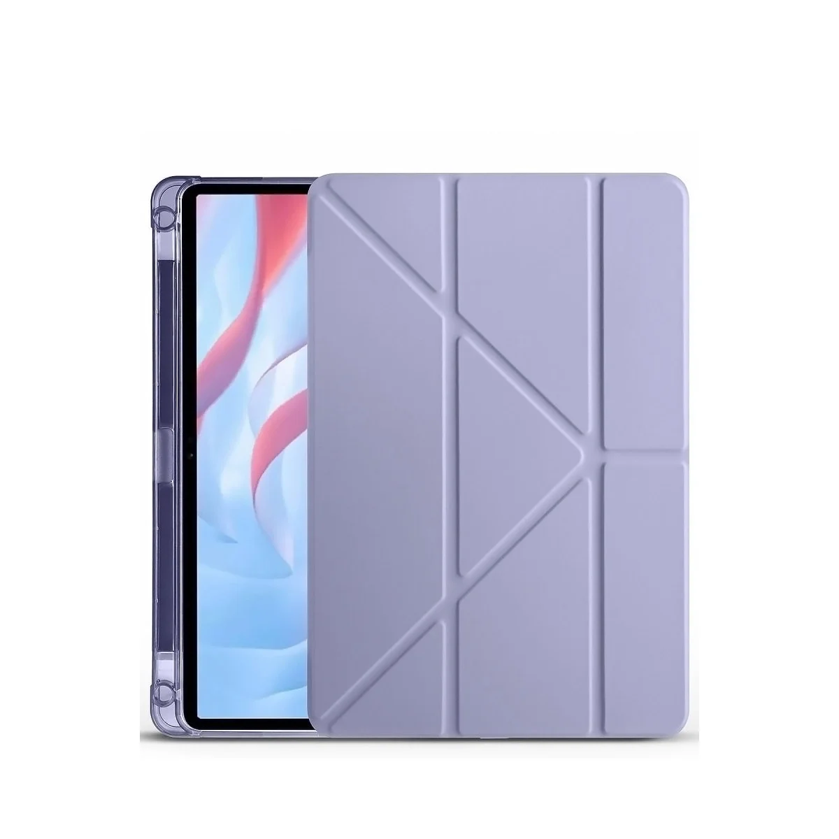 Huawei Honor Pad X9a Kalemlikli Mars Tablet Kılıfı - Lila Huawei Honor Pad X9a Kalemlikli Mars Tablet Kılıfı - Lila