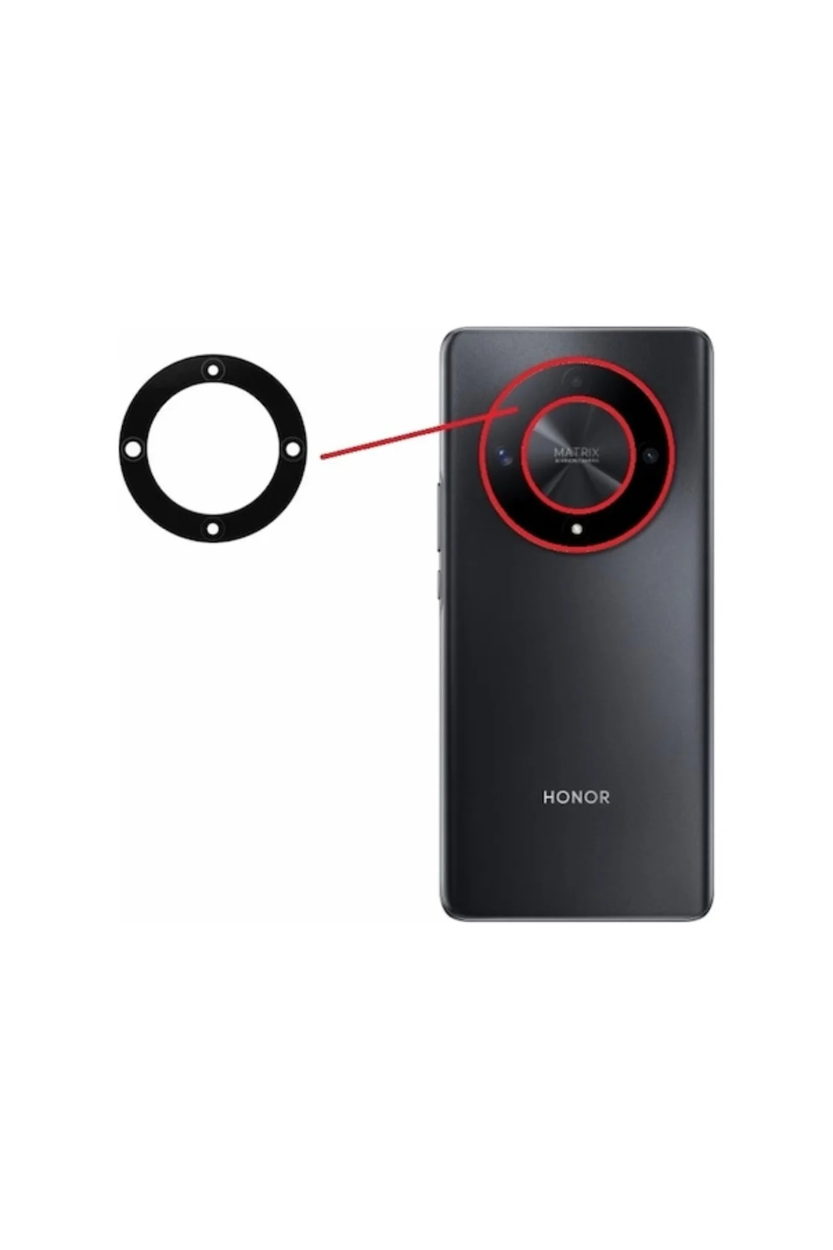 Huawei Honor X9b Arka Kamera Camı