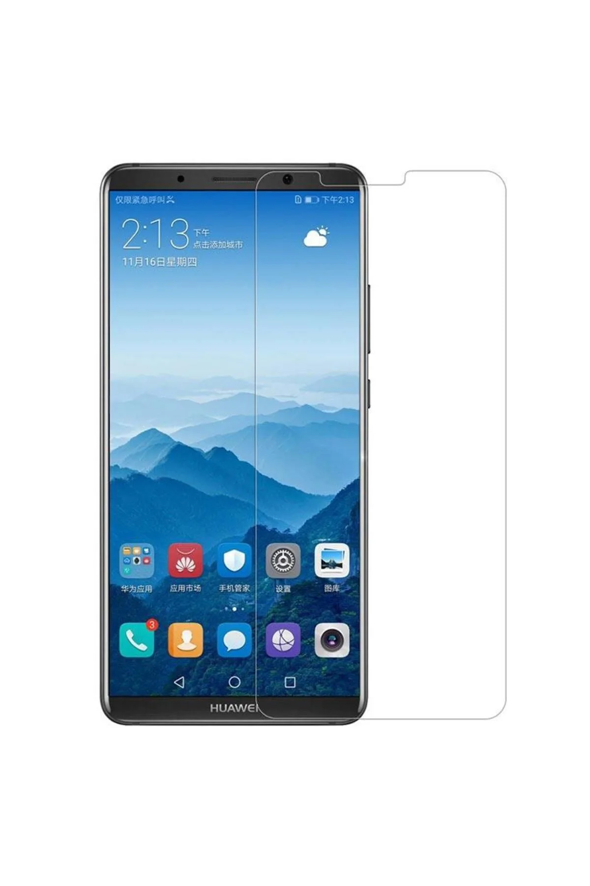 Huawei Mate 10  Ekran Koruyucu Nano Temperli Cam