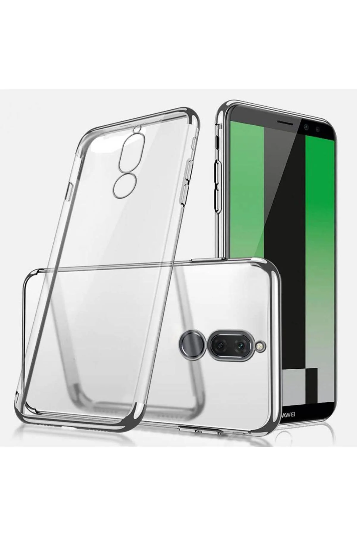 Huawei Mate 10 Lite Ultra İnce Silikon Kılıf Şeffaf