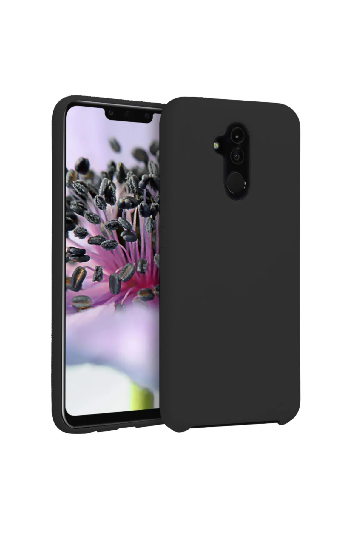 Huawei Mate 20 Lite İnce Mat Silikon Kılıf Siyah Huawei Mate 20 Lite İnce Mat Silikon Kılıf Siyah