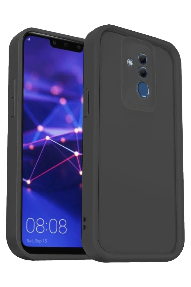 Huawei Mate 20 Lite Kılıf Viera Silikon - Siyah