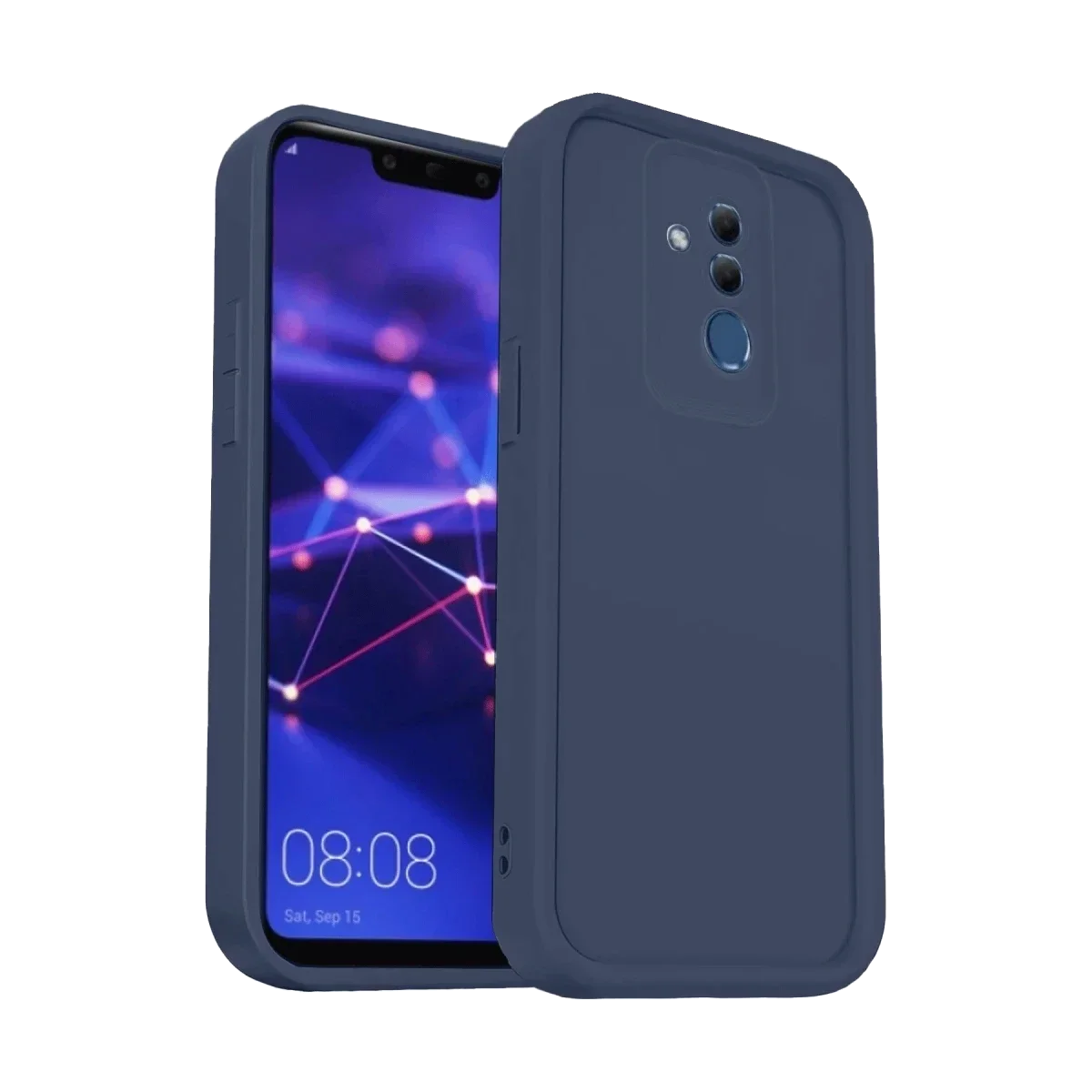 Huawei Mate 20 Lite Kılıf Viera Silikon - Lacivert Huawei Mate 20 Lite Kılıf Viera Silikon - Lacivert