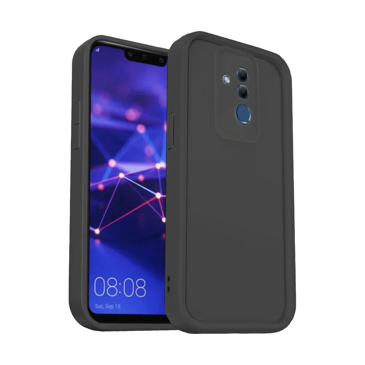 Huawei Mate 20 Lite Kılıf Viera Silikon - Siyah