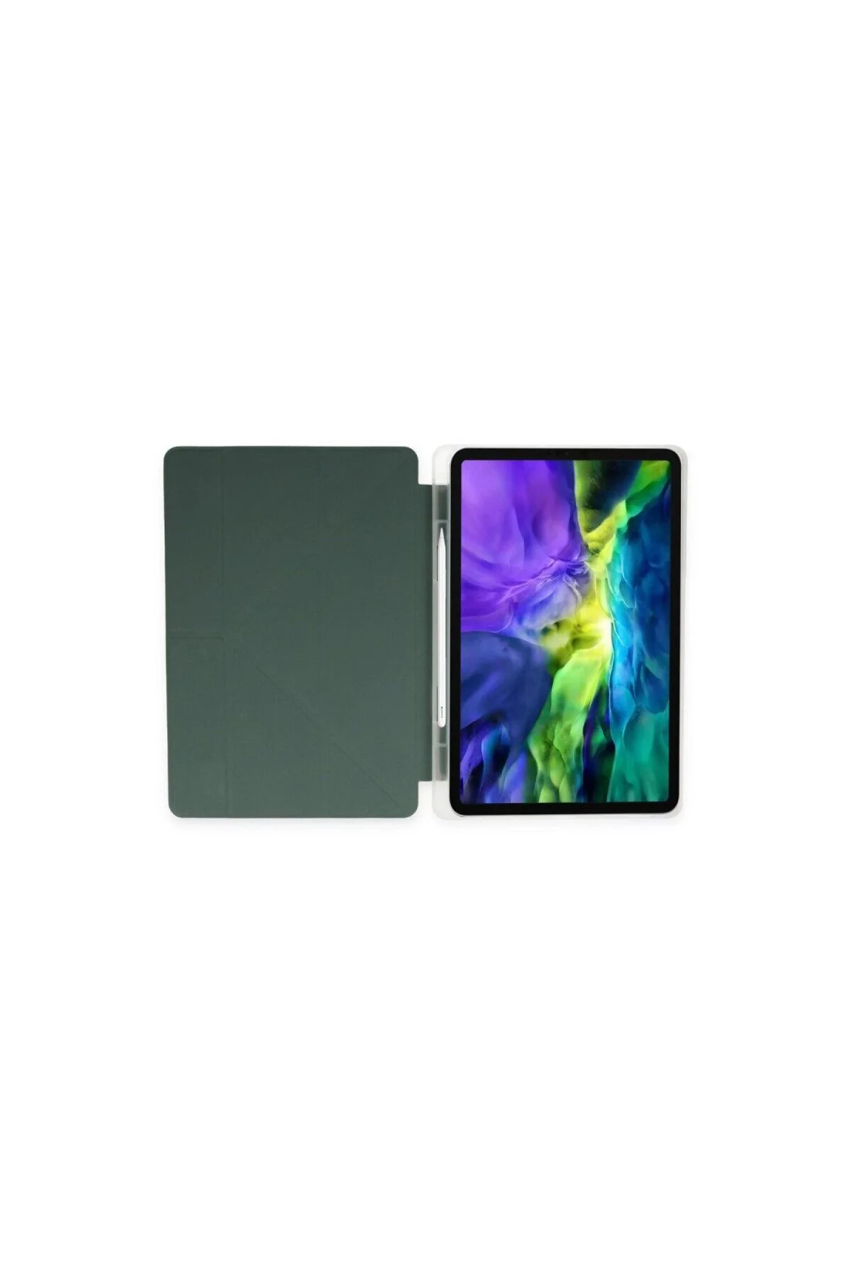 Huawei Matepad Se Kılıf Kalemlikli Mars Tablet Kılıfı - Koyu Yeşil Huawei Matepad Se Kılıf Kalemlikli Mars Tablet Kılıfı - Koyu Yeşil