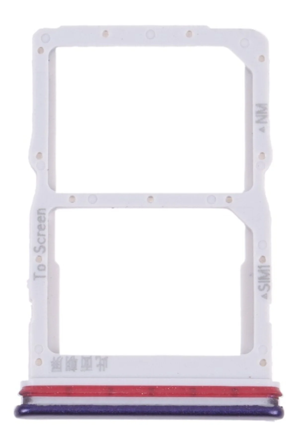 Huawei Nova 7 Se 5g Youth Için Tepsi + Nm Kart Tepsisi Siyah