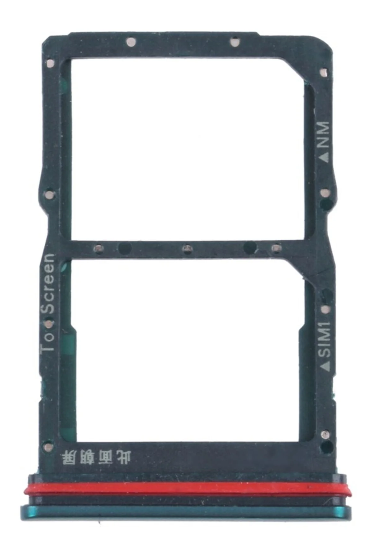 Huawei Nova 7 Se 5g Youth Için Tepsi + Nm Kart Tepsisi Siyah