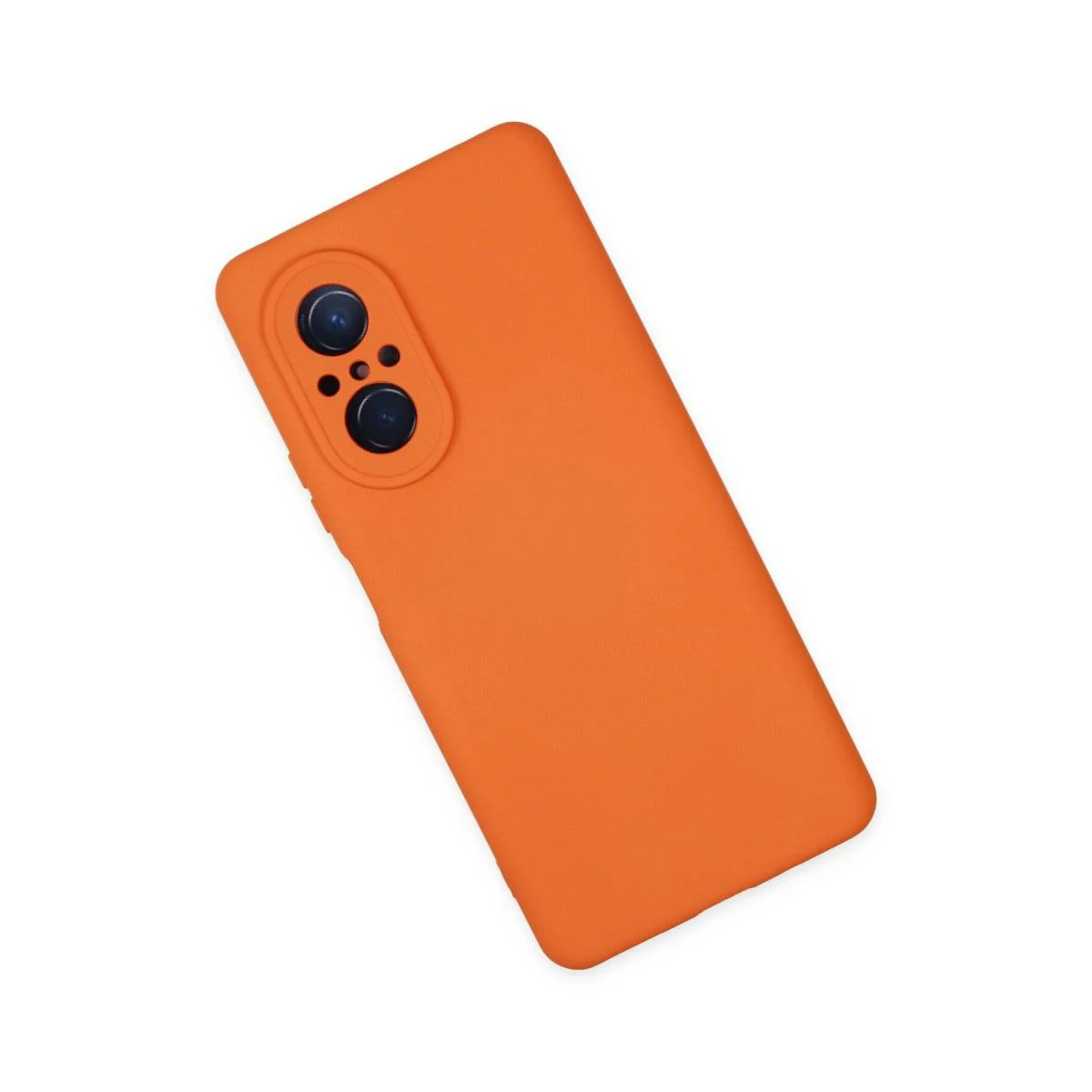 Huawei Nova 9 SE ile Uyumlu Nano İçi Kadife Silikon Kılıf - Turuncu Yerli Üretim Huawei Nova 9 SE ile Uyumlu Nano İçi Kadife Silikon Kılıf - Turuncu Yerli Üretim