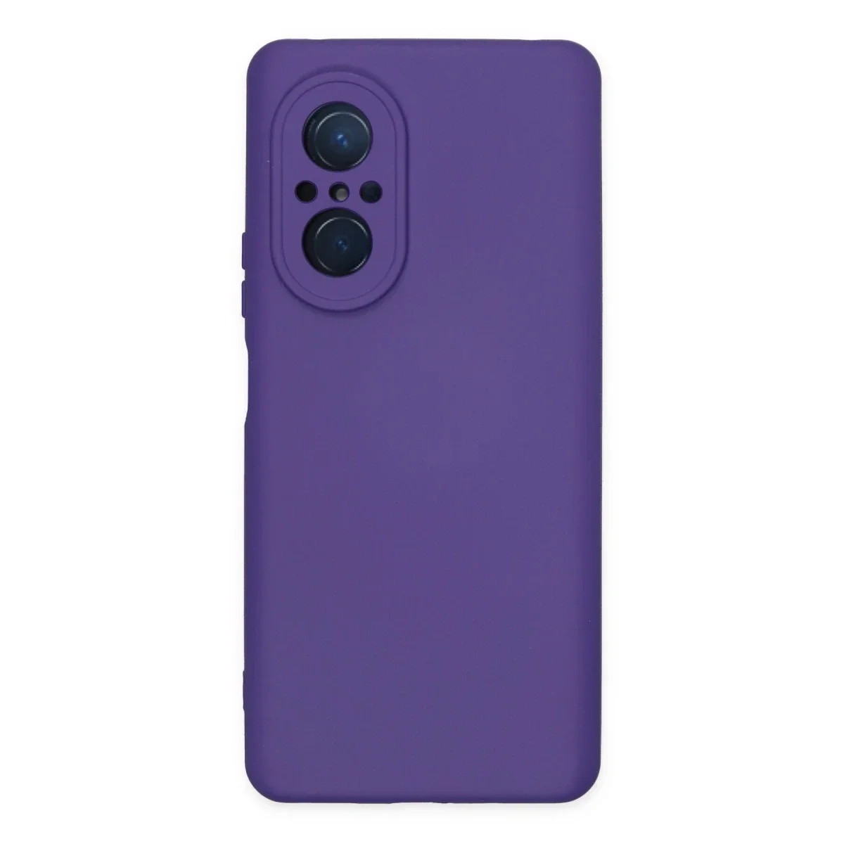 Huawei Nova 9 SE Kılıf Nano içi Kadife Silikon - Mor Huawei Nova 9 SE Kılıf Nano içi Kadife Silikon - Mor