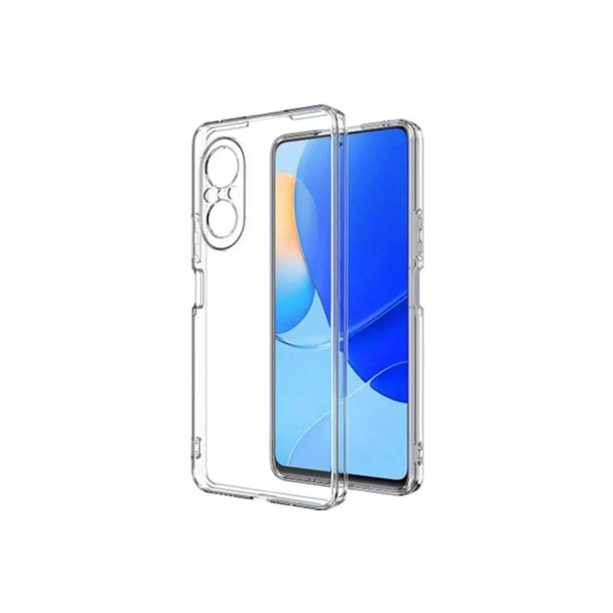 Huawei Nova 9 SE Kılıf Lüx Şeffaf Silikon Huawei Nova 9 SE Kılıf Lüx Şeffaf Silikon