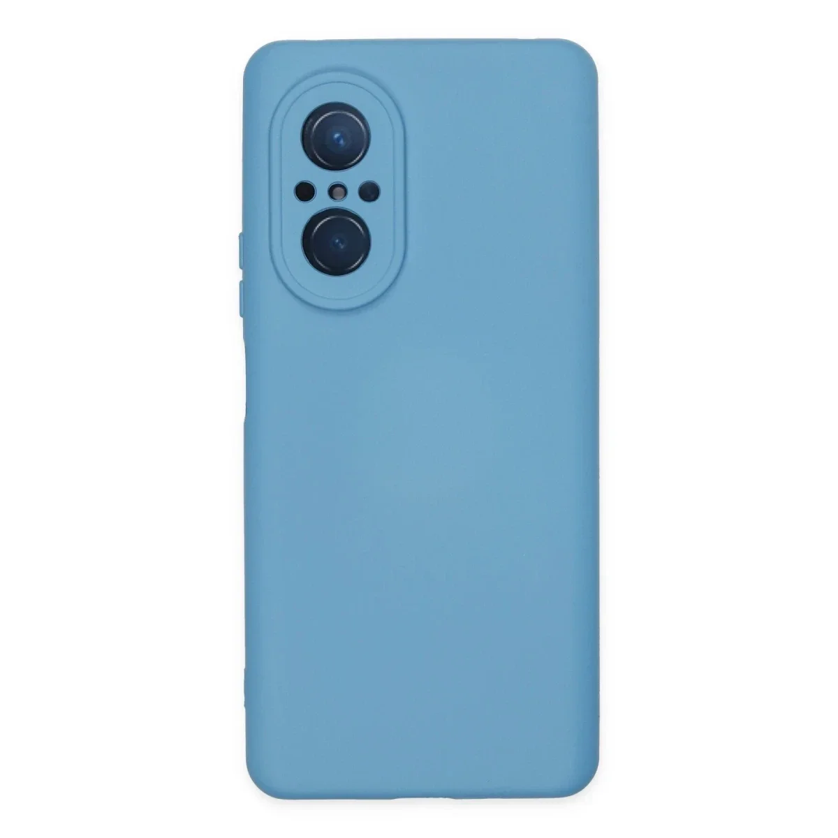 Huawei Nova 9 SE Kılıf Nano içi Kadife Silikon - Mavi Huawei Nova 9 SE Kılıf Nano içi Kadife Silikon - Mavi