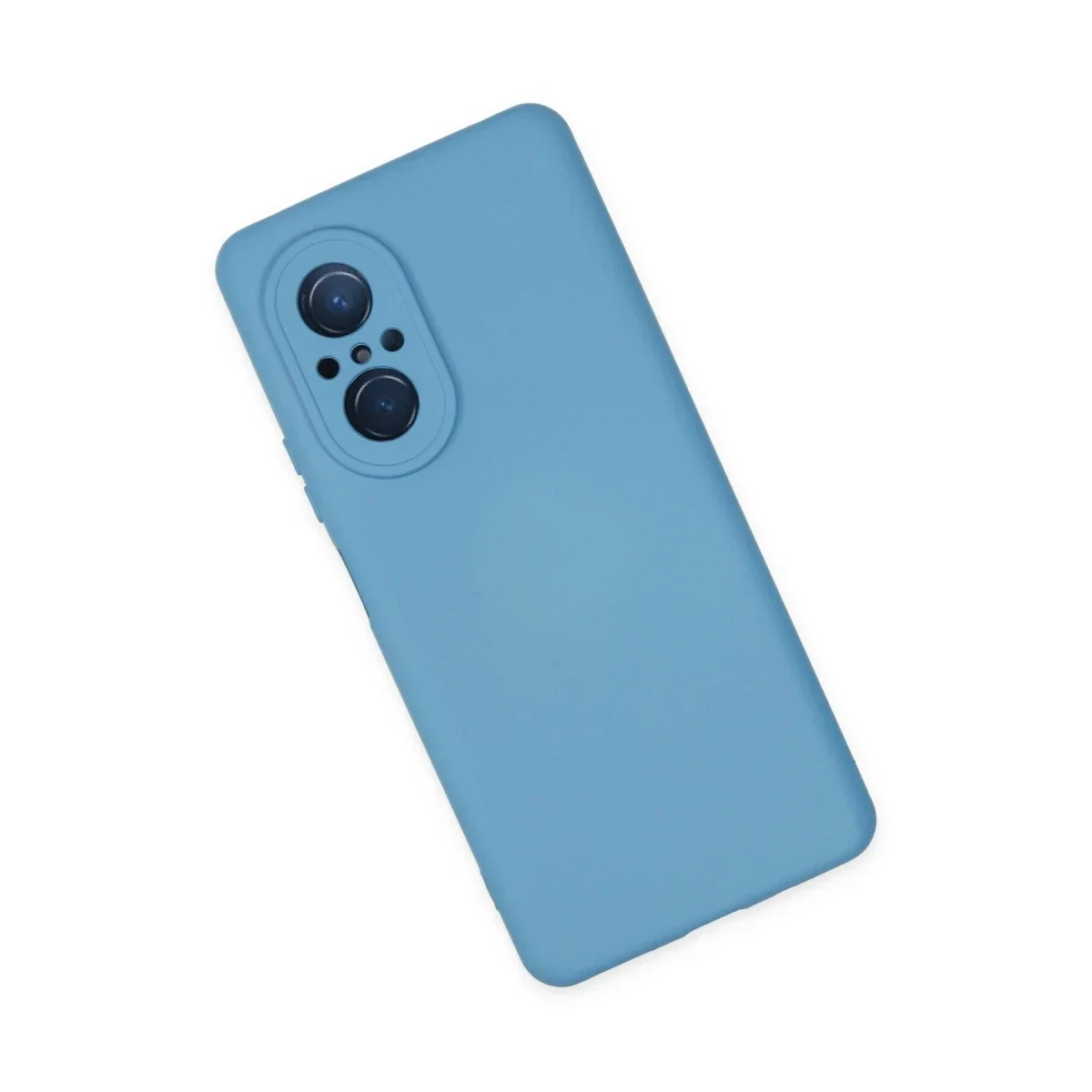 Huawei Nova 9 SE Kılıf Nano içi Kadife Silikon - Mavi Huawei Nova 9 SE Kılıf Nano içi Kadife Silikon - Mavi