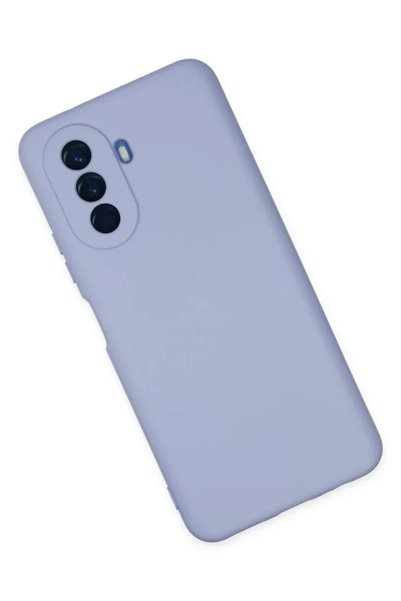 Huawei Nova Y70 Kılıf Nano içi Kadife Silikon - Lila