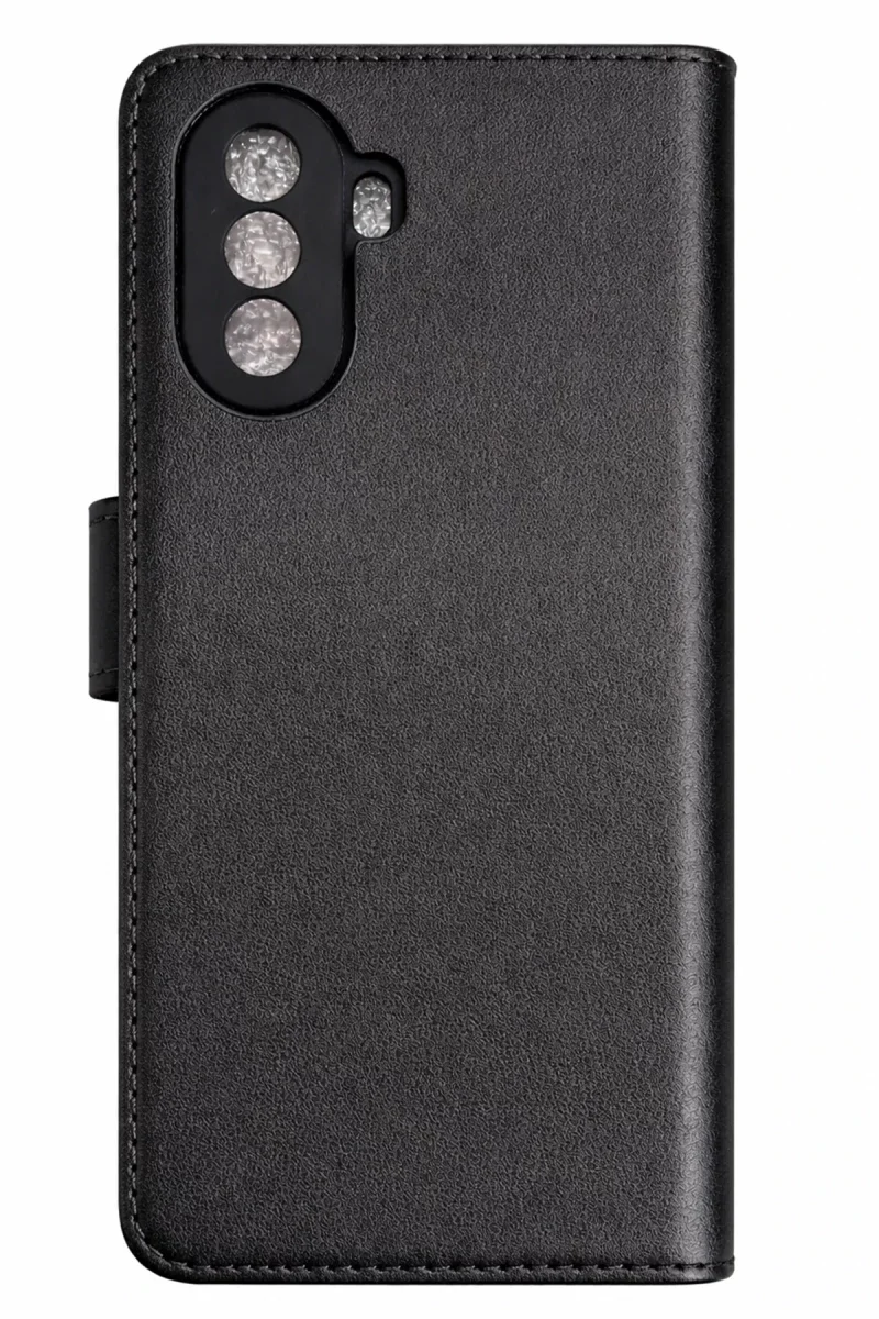 Huawei Nova Y70 Trend S Plus Kapaklı Kılıf - Siyah Huawei Nova Y70 Trend S Plus Kapaklı Kılıf - Siyah