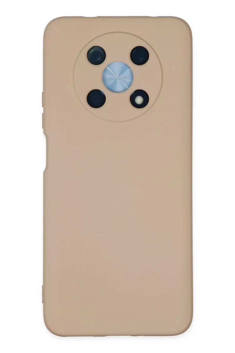 Huawei Nova Y90 Kılıf Nano içi Kadife Silikon - Pudra Huawei Nova Y90 Kılıf Nano içi Kadife Silikon - Pudra