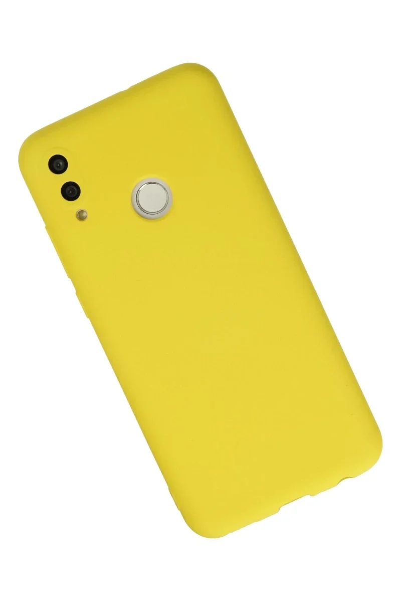 Huawei P Smart 2019 Kılıf Nano içi Kadife Silikon - Sarı Fiyatı, Yorumları ve Özellikleri