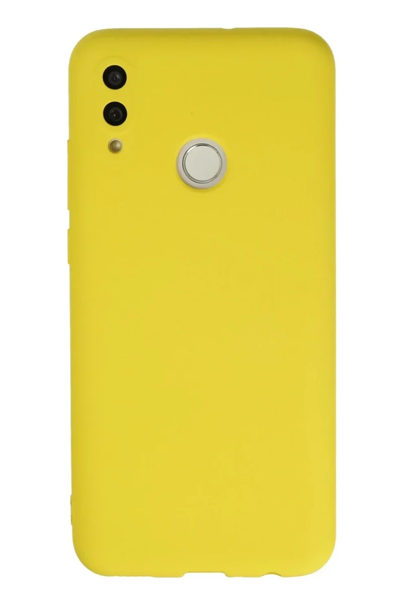 Huawei P Smart 2019 Kılıf Nano içi Kadife Silikon - Sarı Fiyatı, Yorumları ve Özellikleri