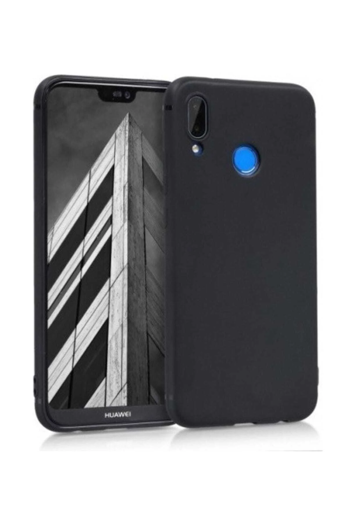 Huawei P Smart 2019 Premium Silikon Kılıf Şeffaf