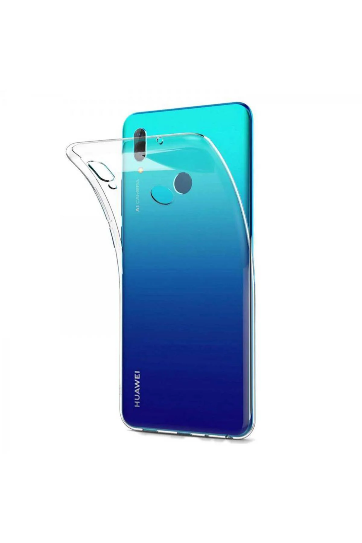 Huawei P Smart 2019 Ultra İnce Silikon Kılıf Şeffaf