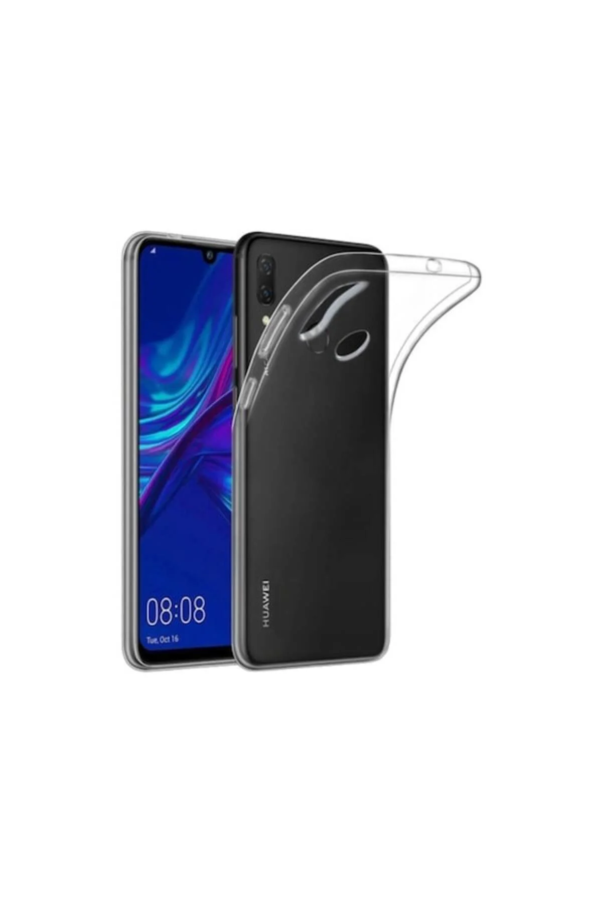 Huawei P Smart 2020 2.0 MM Korumalı Şeffaf Silikon Kılıf