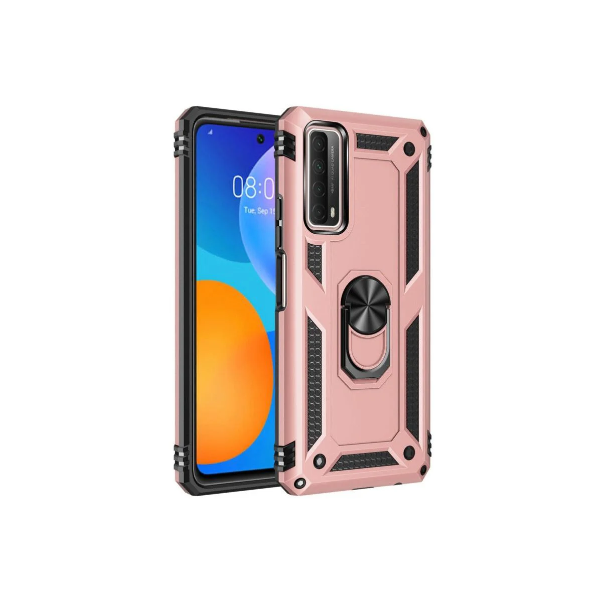 Huawei P Smart 2021 ile Uyumlu Sofya Yüzüklü Silikon Kılıf - Rose Fiyatı, Yorumları ve Özellikleri
