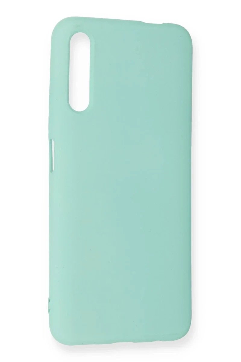 Huawei P Smart Pro / Y9S Kılıf Nano içi Kadife Silikon - Turkuaz Huawei P Smart Pro / Y9S Kılıf Nano içi Kadife Silikon - Turkuaz