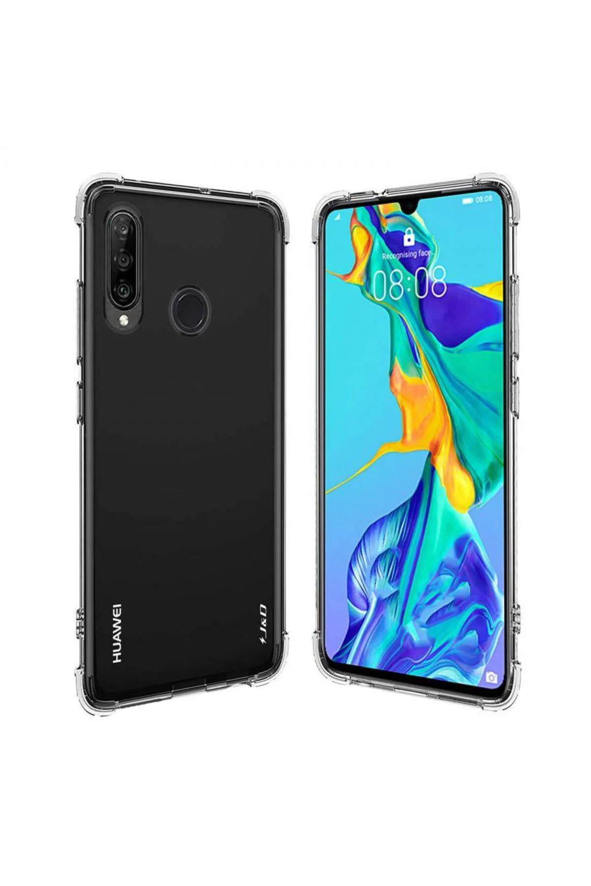 Huawei P30 Lite Ultra İnce Silikon Kılıf Şeffaf Huawei P30 Lite Ultra İnce Silikon Kılıf Şeffaf