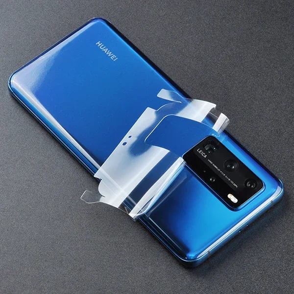 Huawei P30 Pro Hidrojel Arka Koruyucu Film - Çizilmelere Karşı Ultra İnce 0.15 mm Tam Kaplama