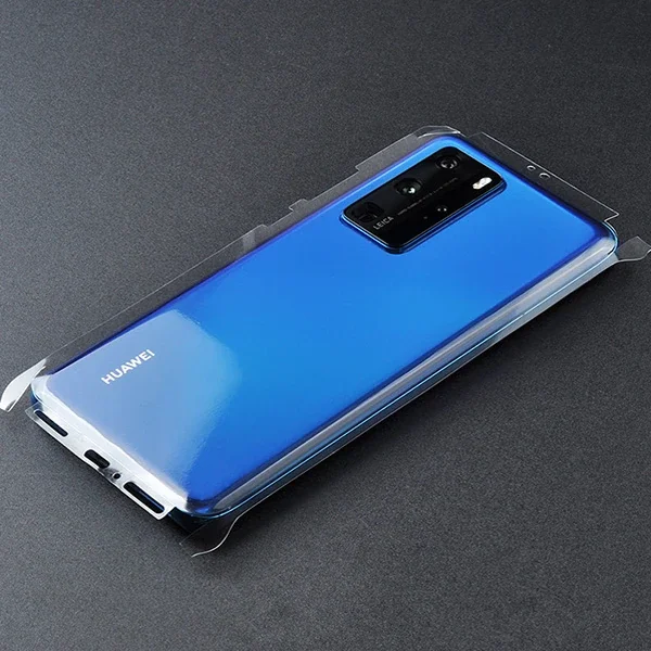 Huawei P30 Pro Hidrojel Arka Koruyucu Film - Çizilmelere Karşı Ultra İnce 0.15 mm Tam Kaplama