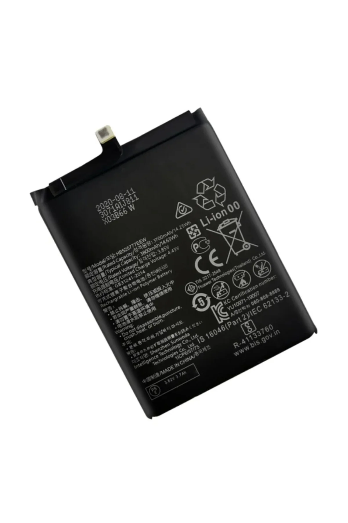 Huawei P40 / için 3800mAh HB525777EEW Lityum Polimer Pil Değişimi