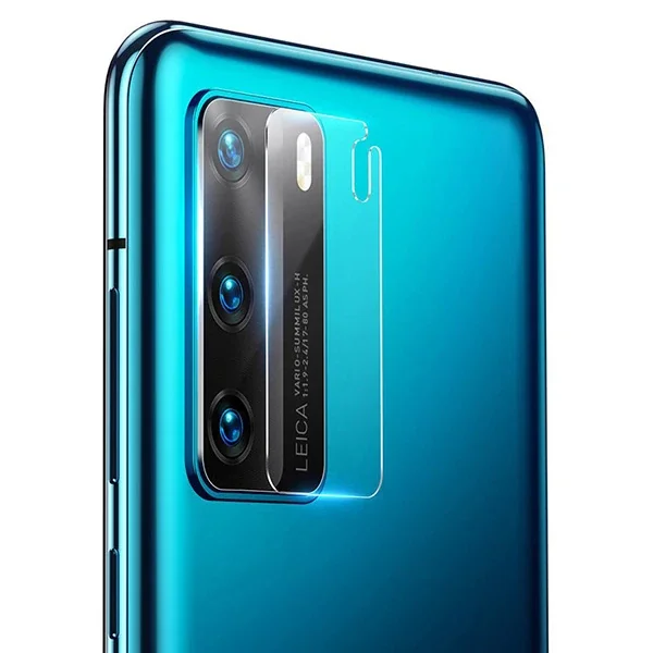 Huawei P40 Kamera Lensi Koruyucu Camı – 2’li Set Kırılmaz Ultra İnce