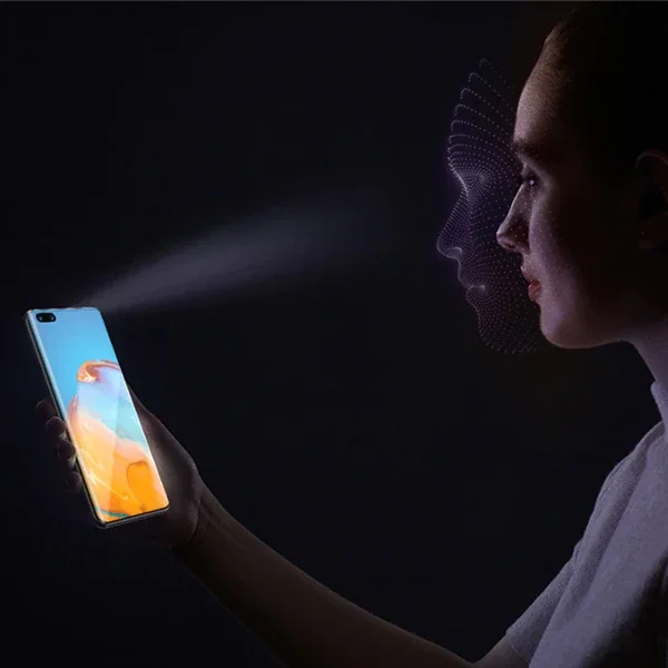 Huawei P40 Kavisli Tam Kaplayan Cam Ekran Koruyucu 2’li Set - 0.15 mm Patlamaya Dayanıklı Ultra İnce