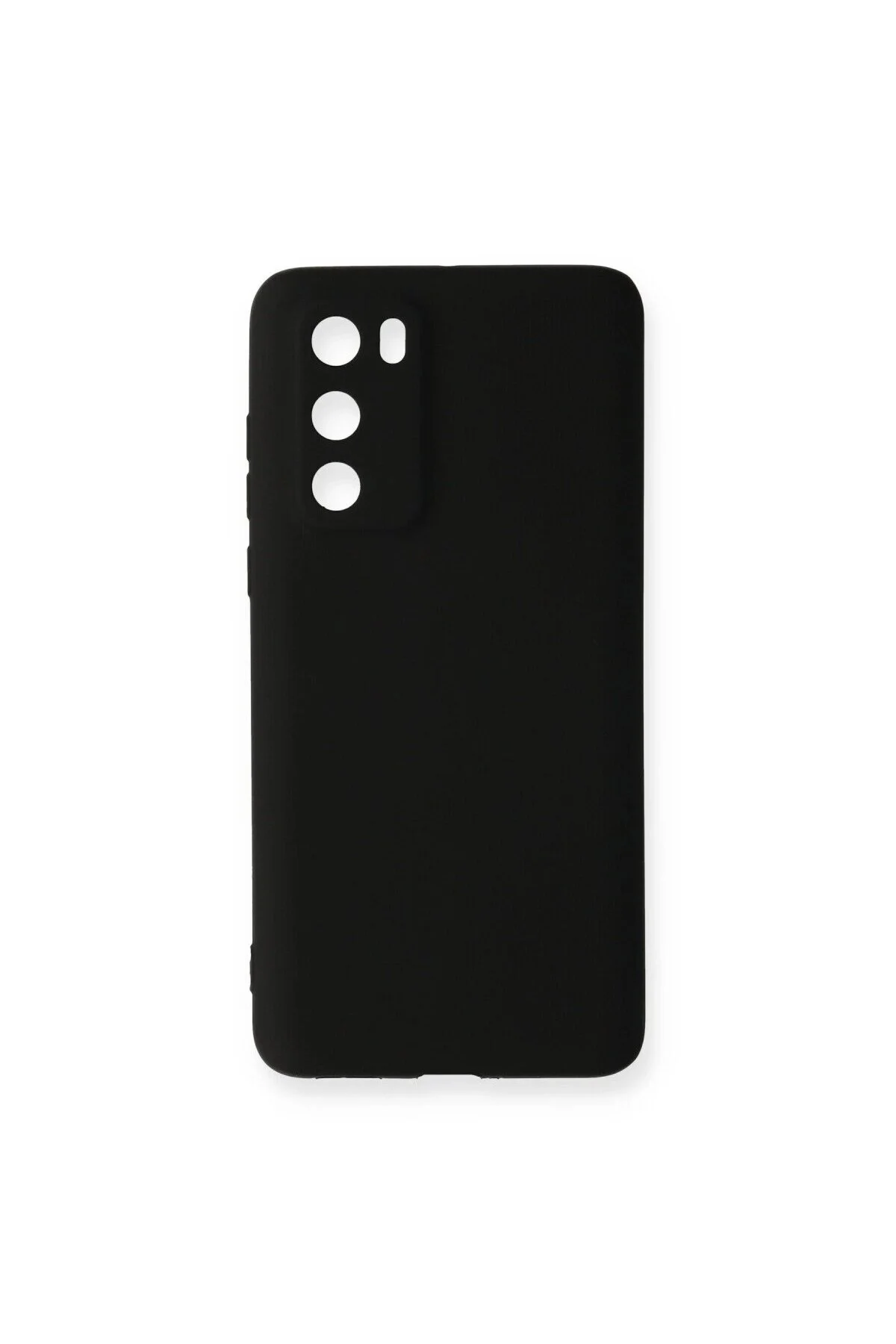 Huawei P40 Kılıf First Silikon - Siyah Huawei P40 Kılıf First Silikon - Siyah