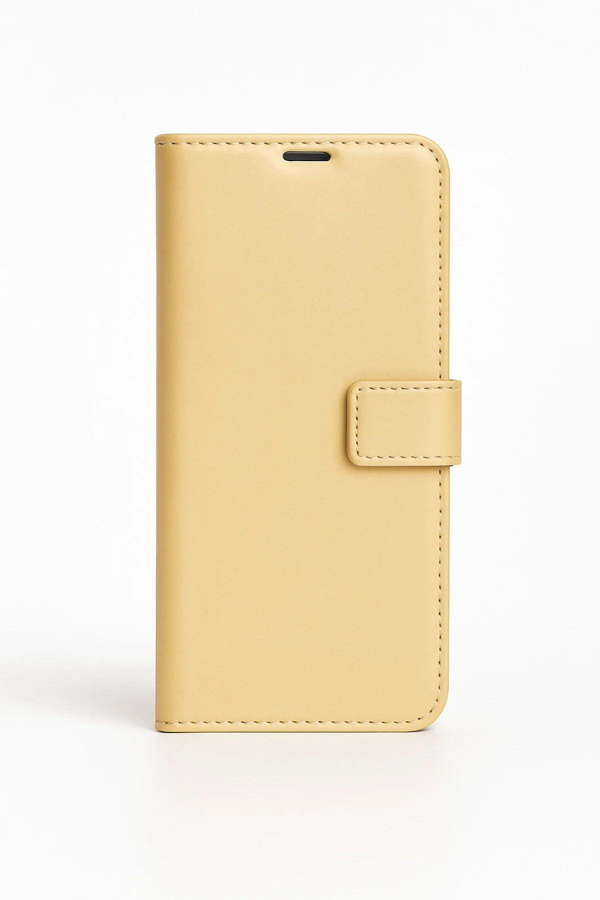 Huawei P40 Lite Cüzdanlı-Standlı-Kapaklı Kılıf Gold
