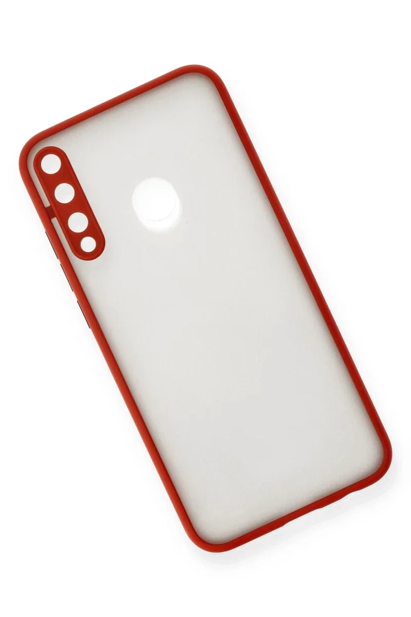 Huawei P40 Lite E Kılıf Montreal Silikon Kapak - Kırmızı Fiyatı, Yorumları ve Özellikleri
