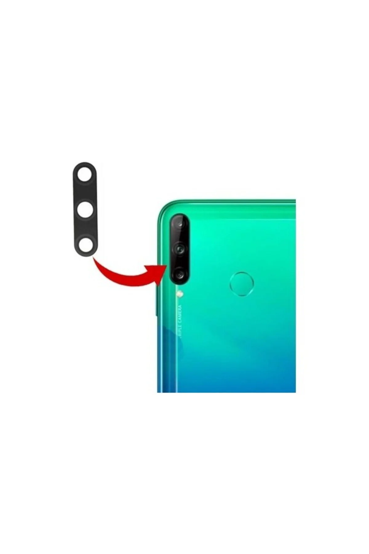 Huawei P40 Lite E Uyumlu Kamera Camı