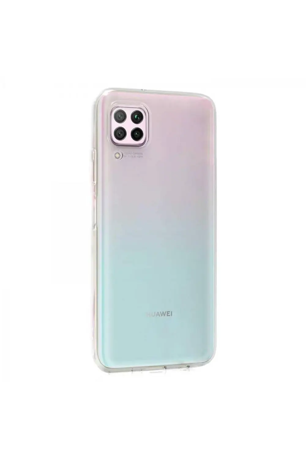 Huawei P40 Lite Ultra İnce Silikon Kılıf Şeffaf