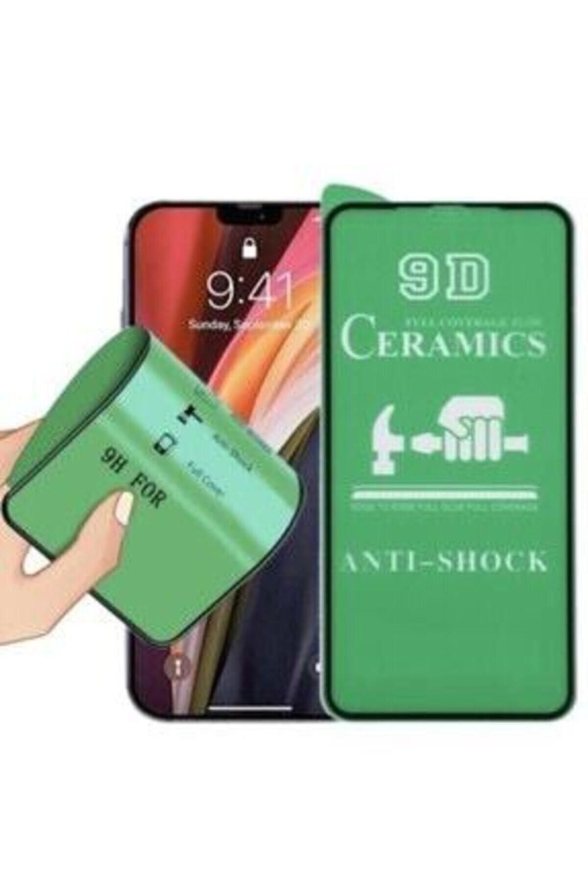 Huawei P40 Lite Ve Lite E Uyumlu Seramik Flexible Nano Cam Tam Ka