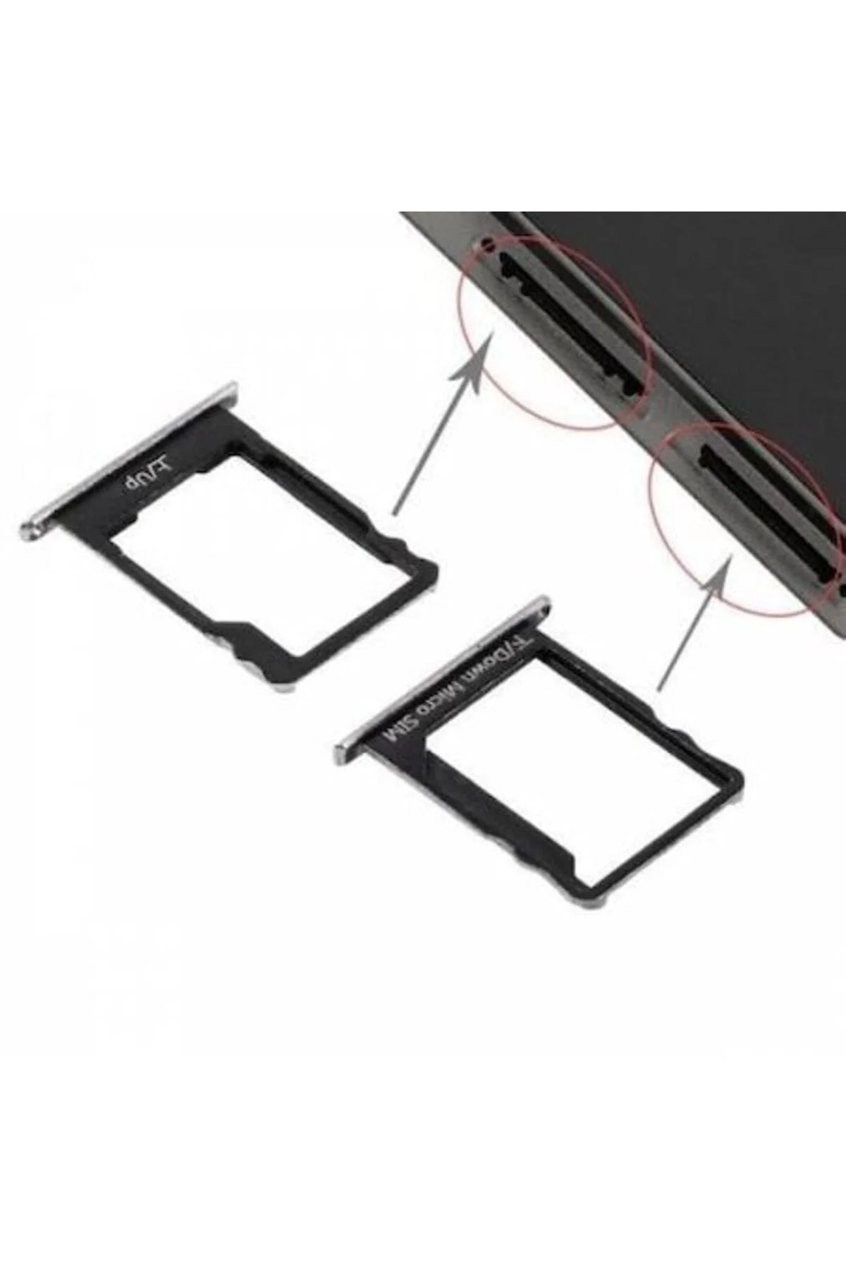 Huawei P8 Sim Ve Mmc Kart Tepsisi Gra-l09 Gold