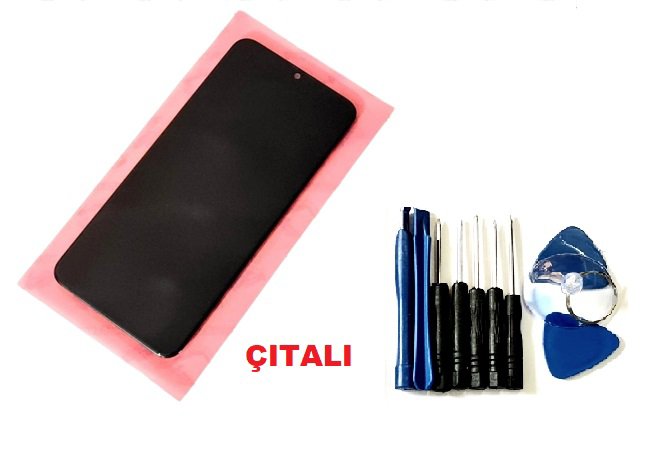 Huawei Uyumlu P Smart 2019 Lcd Ekran Dokunmatik (Çıtalı TAMİR SET