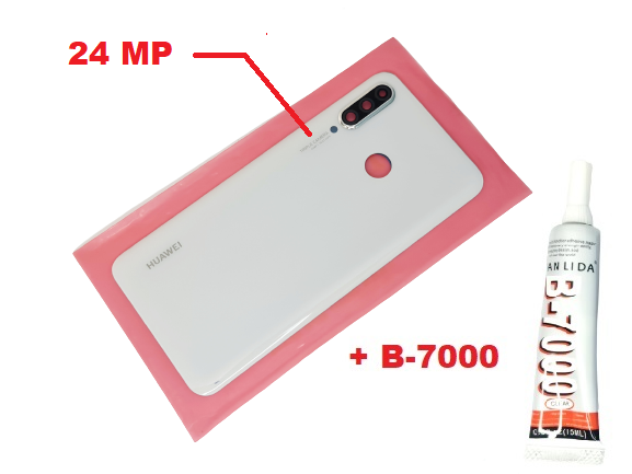 Huawei Uyumlu P30 Lite Arka Kapak (Kamera Lensli 24 MP CAM+B-7000