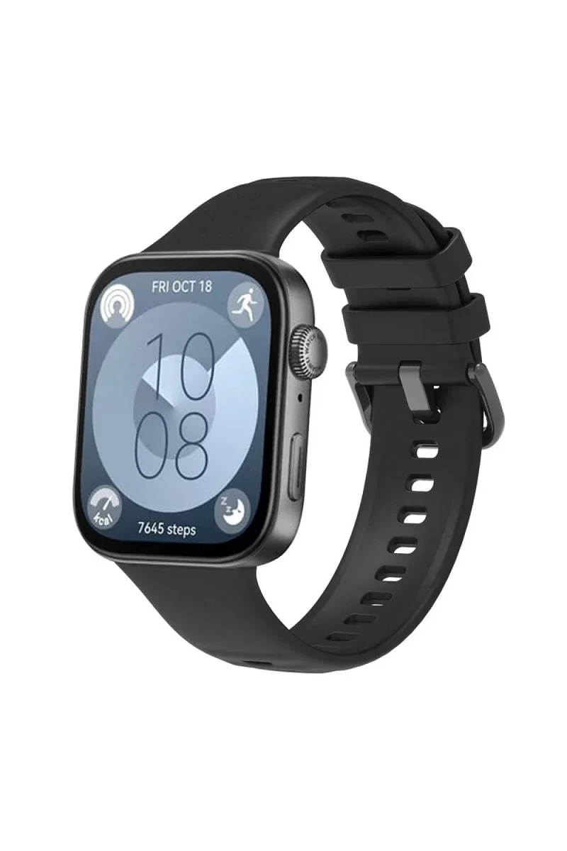 Huawei Watch Fit 3 Klasik Kordon - Siyah Huawei Watch Fit 3 Klasik Kordon - Siyah