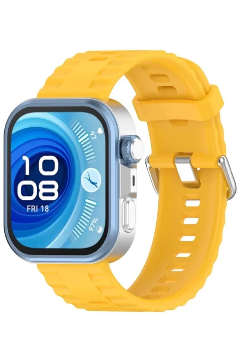 Huawei Watch Fit 3 Klasik Kordon - Sarı Huawei Watch Fit 3 Klasik Kordon - Sarı