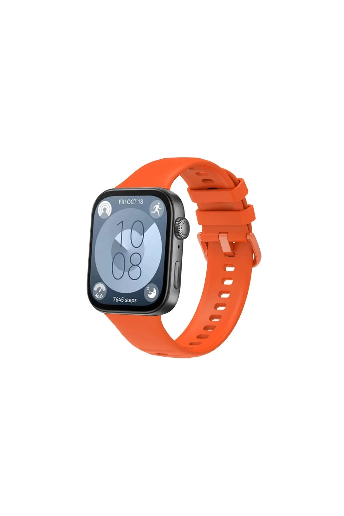 Huawei Watch Fit 3 Klasik Kordon - Turuncu Huawei Watch Fit 3 Klasik Kordon - Turuncu - Görsel 2
