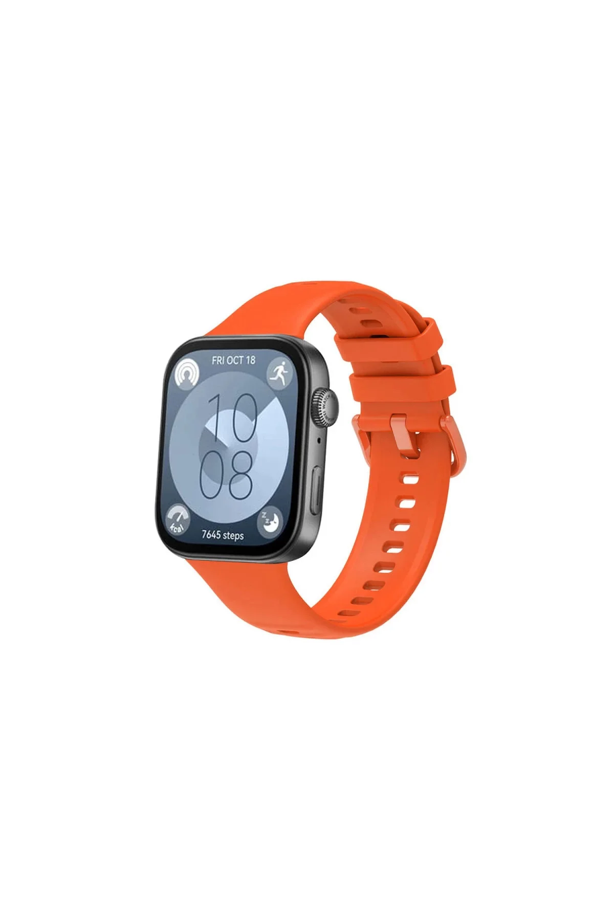Huawei Watch Fit 3 Klasik Kordon - Turuncu Huawei Watch Fit 3 Klasik Kordon - Turuncu - Görsel 3
