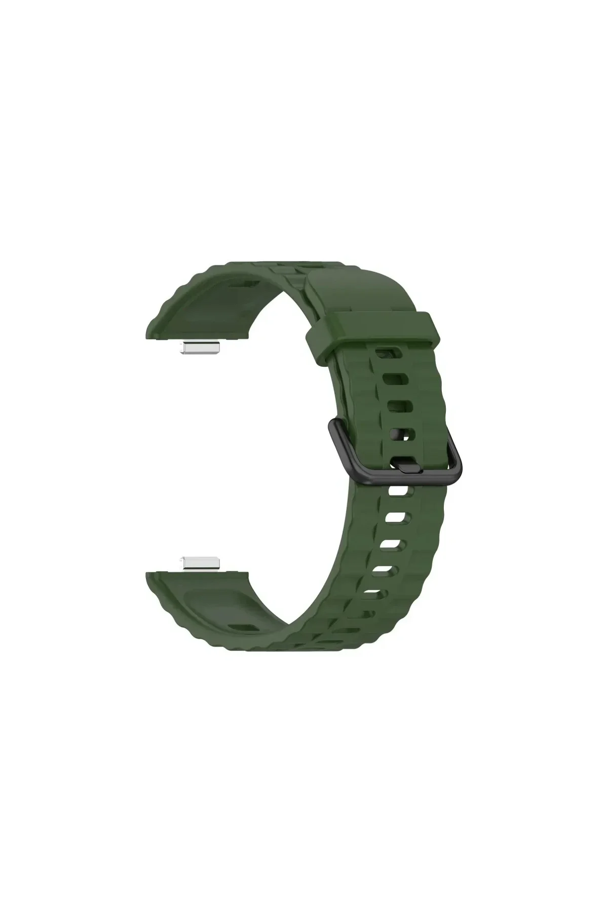 Huawei Watch Fit 3 Klasik Kordon - Koyu Yeşil Huawei Watch Fit 3 Klasik Kordon - Koyu Yeşil