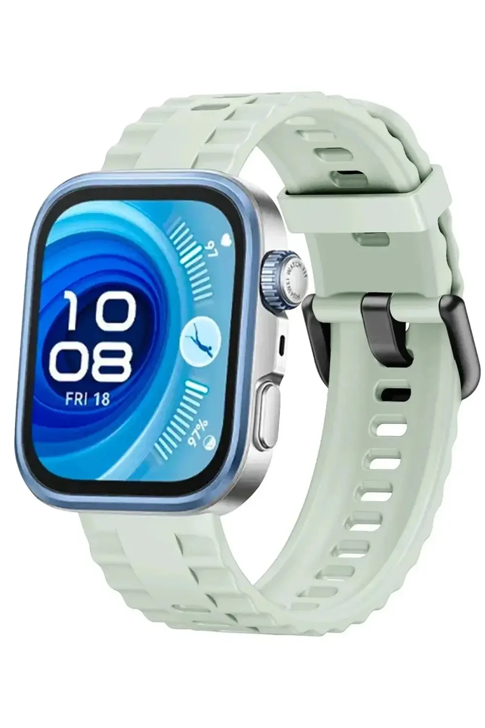 Huawei Watch Fit 3 Klasik Kordon - Açık Yeşil-(5796) Huawei Watch Fit 3 Klasik Kordon - Açık Yeşil-(5796)