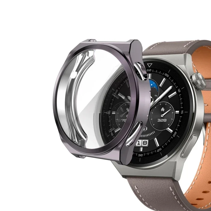 Huawei Watch GT 3 Pro 46mm Kılıf - 360° Tam Koruma Ultra İnce TPU Silikon
